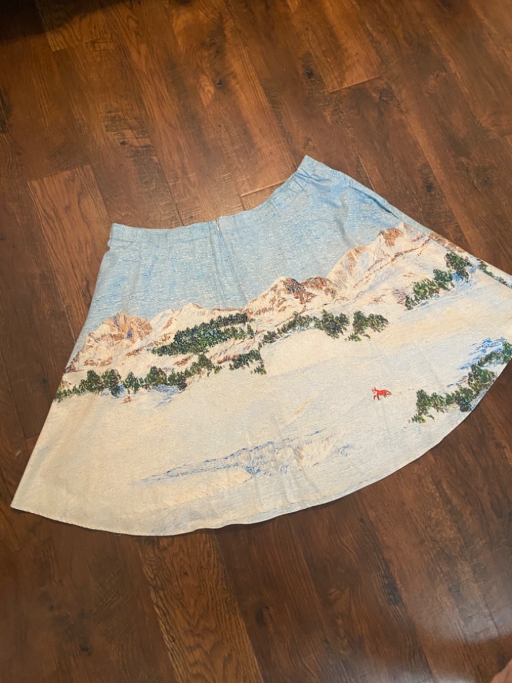 NWT Anthropologie Corey Lynn Calter Skirt Sz 3X 100%Cotton Rare Unique Feminin - Picture 8 of 16